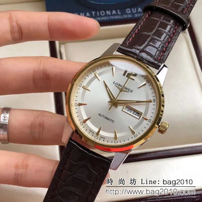 LONGINES浪琴 新款獨家首發 簡約時尚 精品男士腕表 WSS2332